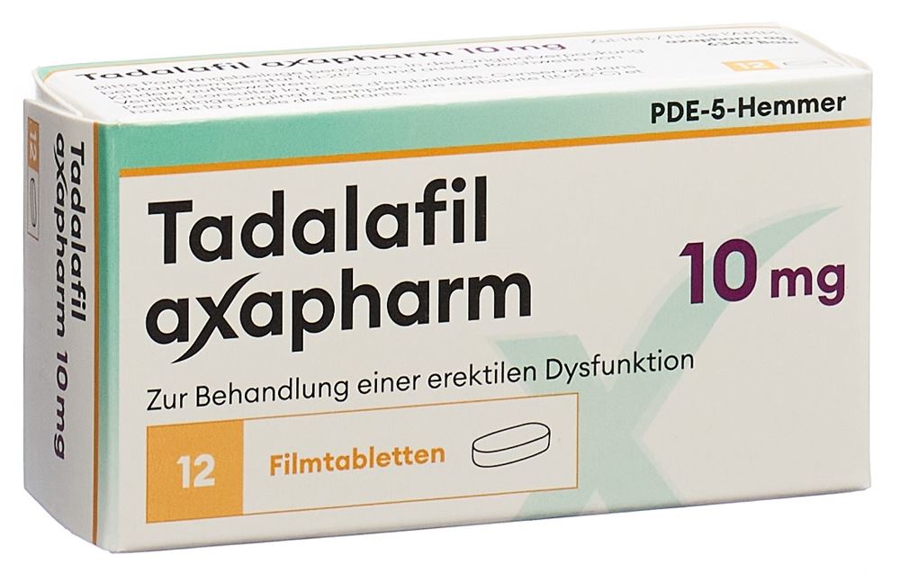 TADALAFIL axapharm 10 mg, image principale