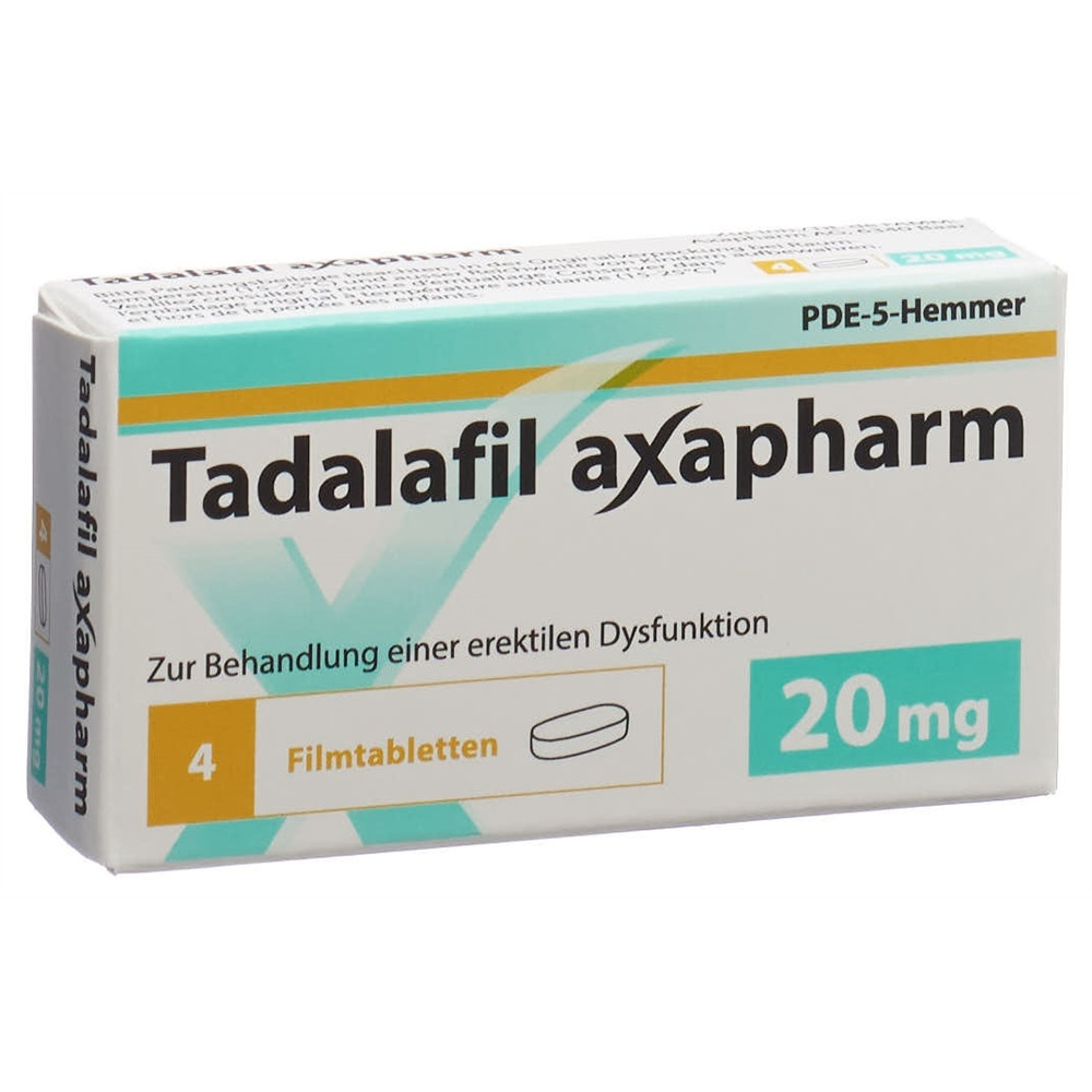 TADALAFIL axapharm 20 mg, image principale