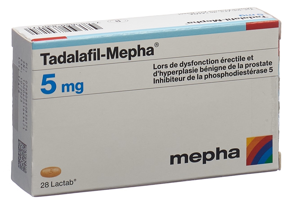 tadalafil 5 mg quando prenderlo
