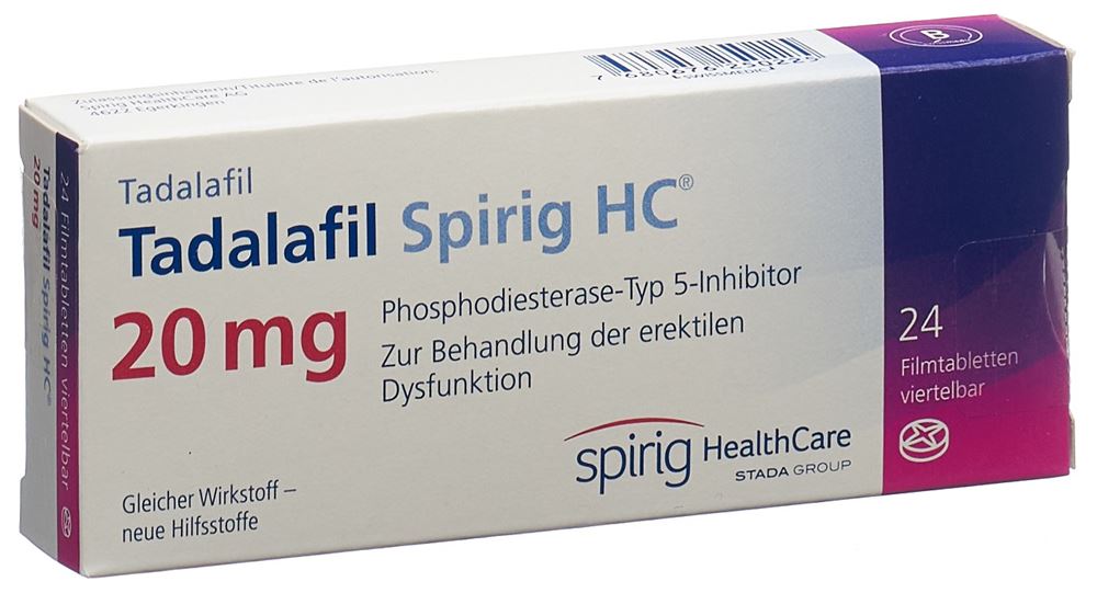 Tadalafil 20mg 24
