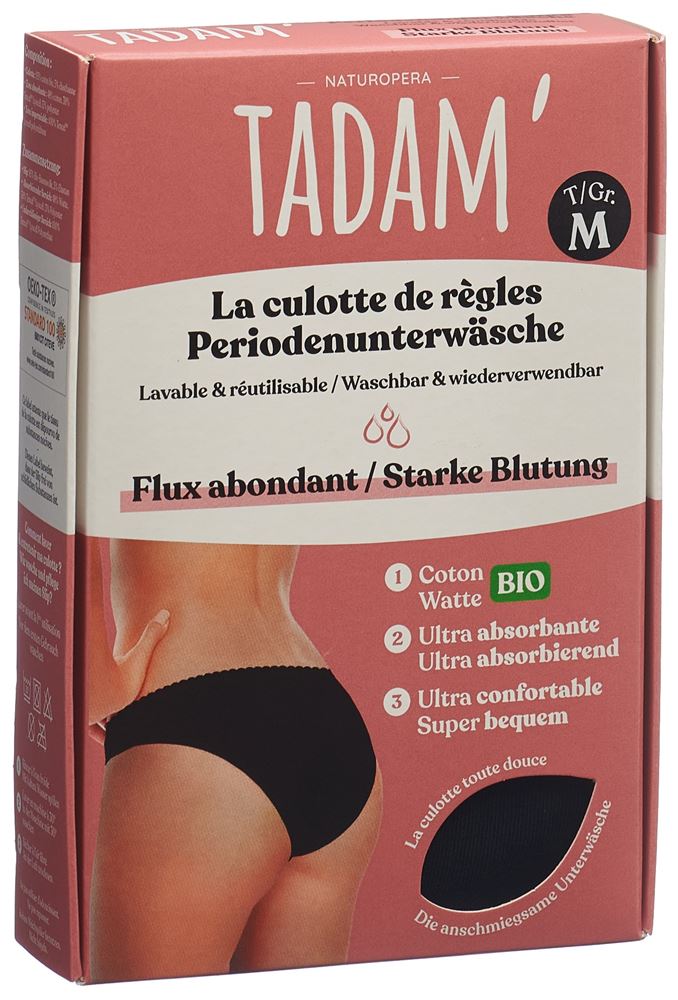 TADAM culotte de règles flux abondant