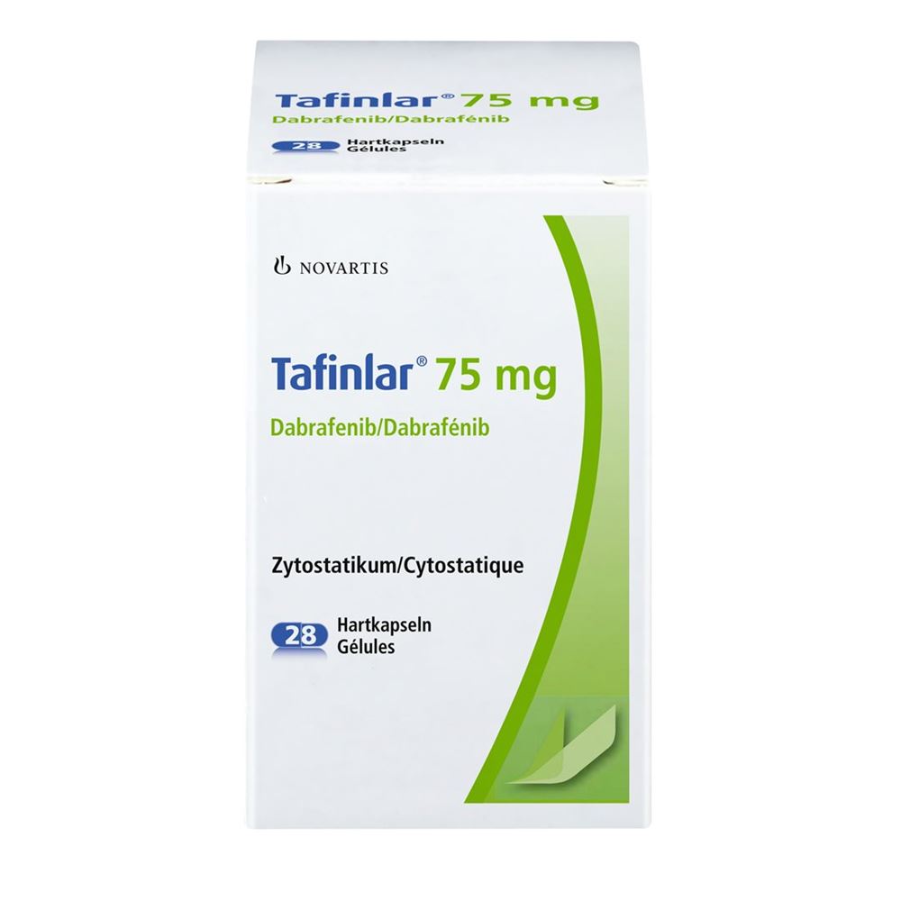 TAFINLAR Kaps 75 mg Ds 28 Stk, Hauptbild