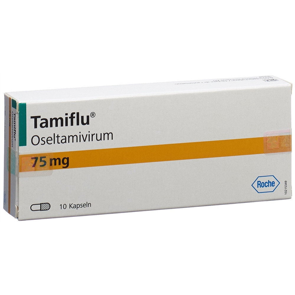 Tamiflu Kaps 75 mg Blist 10 Stk, Hauptbild