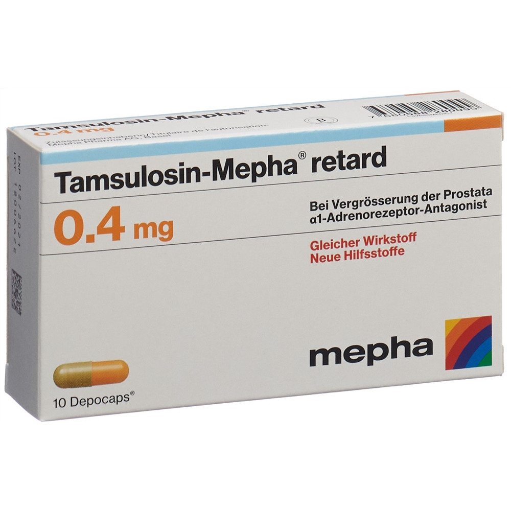TAMSULOSINE retard 0.4 mg, Hauptbild