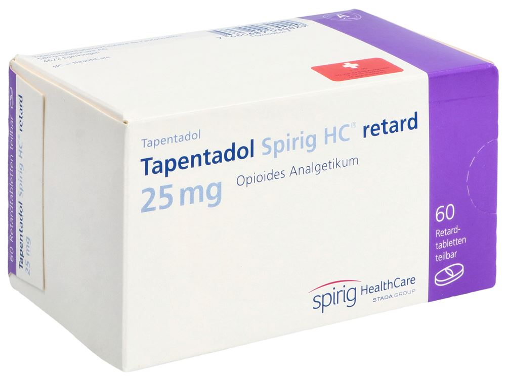 TAPENTADOL Spirig HC retard 25 mg, image principale