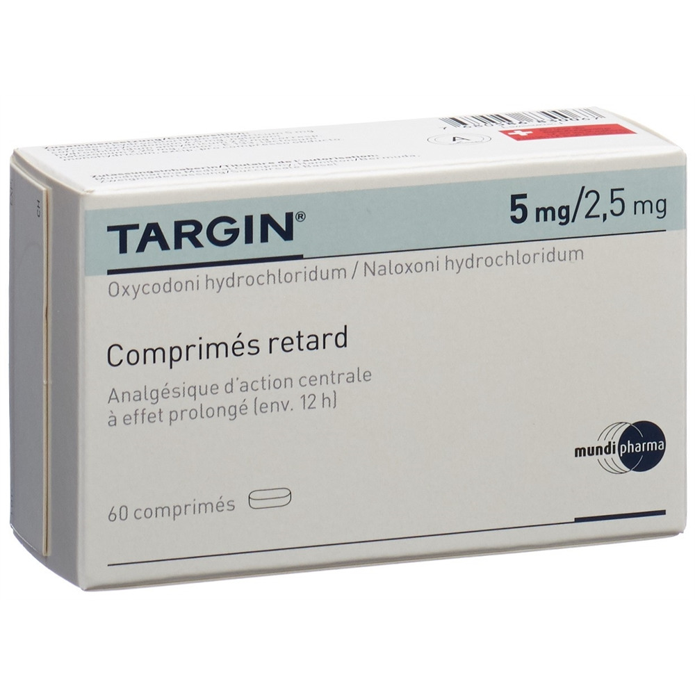 TARGIN Ret Tabl 5 mg/2.5 mg Blist 60 Stk, Bild 2 von 2