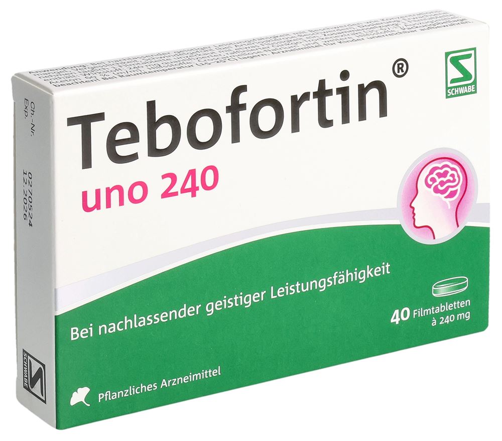 Tebofortin uno 240 mg, Hauptbild