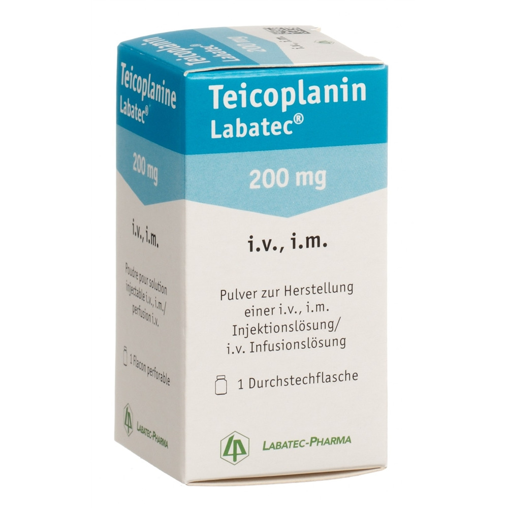 TEICOPLANINE Labatec 200 mg, image principale