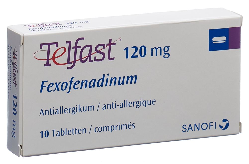 Telfast Filmtabl 120 mg Blist 10 Stk