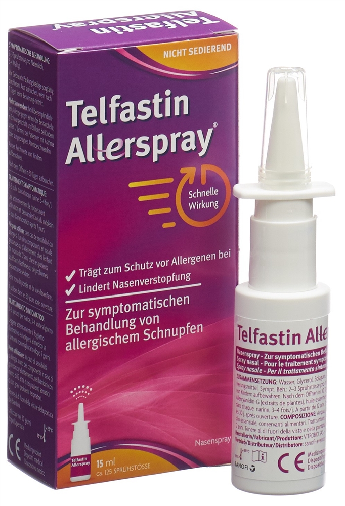 TELFASTIN Nasenspray Fl 15 ml, Bild 2 von 5