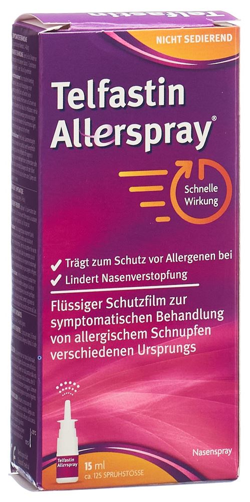 TELFASTIN spray nasal fl 15 ml