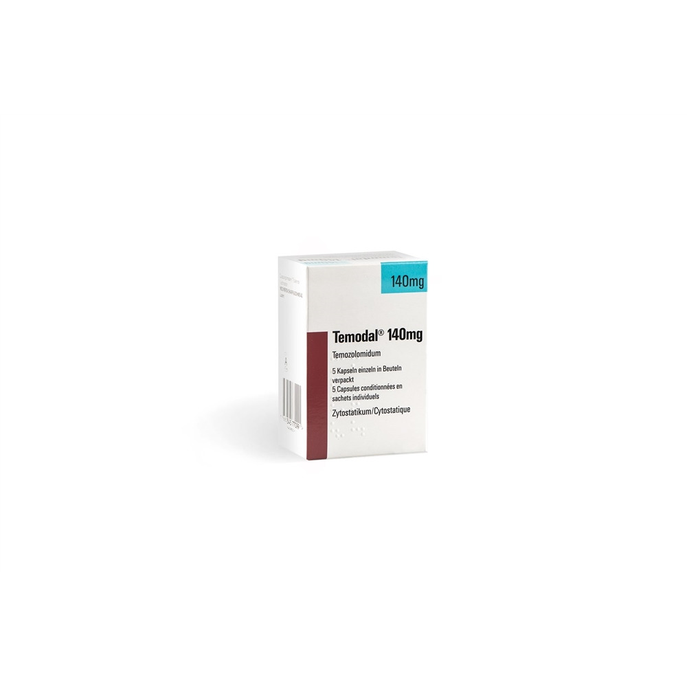 TEMODAL caps 140 mg sach 5 pce, image principale