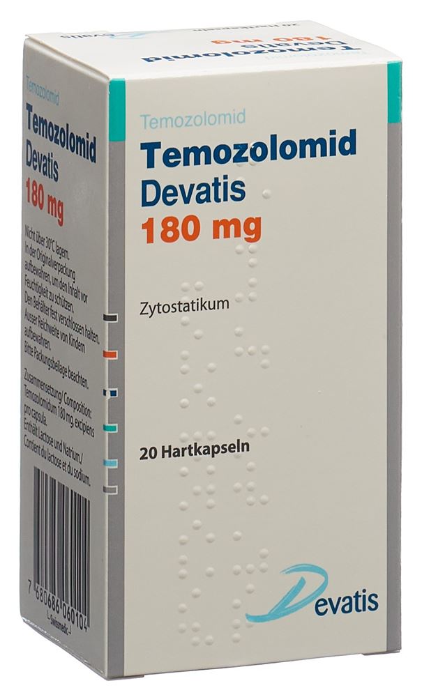 TEMOZOLOMIDE Devatis 180 mg, image principale