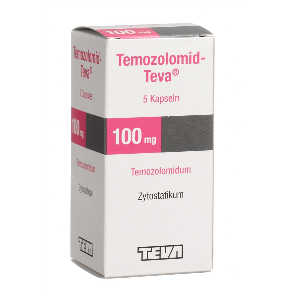 TEMOZOLOMIDE Teva 100 mg, image principale