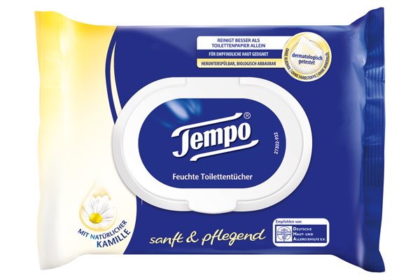 TEMPO Toilettenpapier feucht, Hauptbild