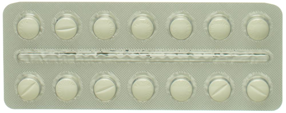 TENORETIC cpr pell 100/25 blist 98 pce, image 3 sur 3