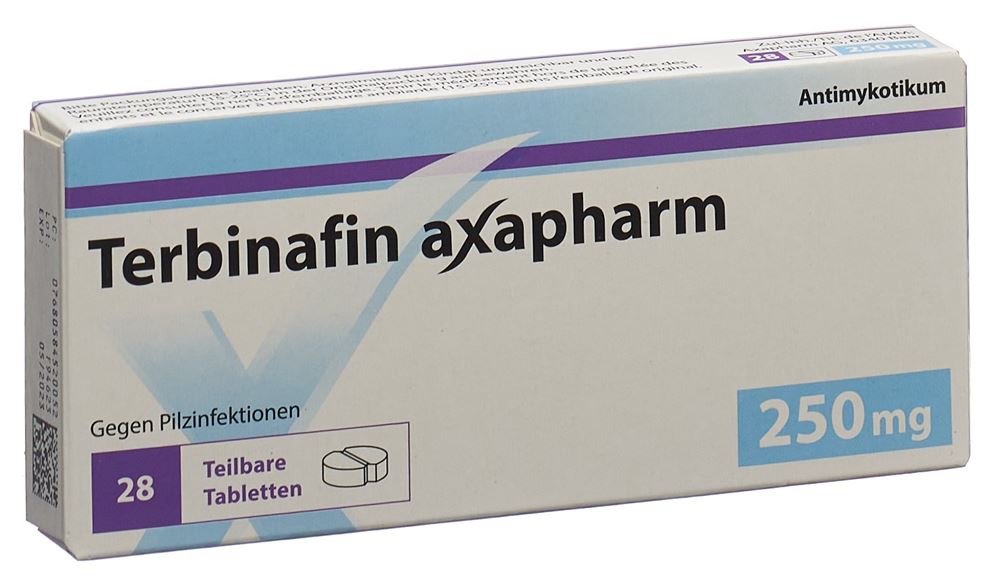 TERBINAFINE Axapharm 250 mg, Hauptbild