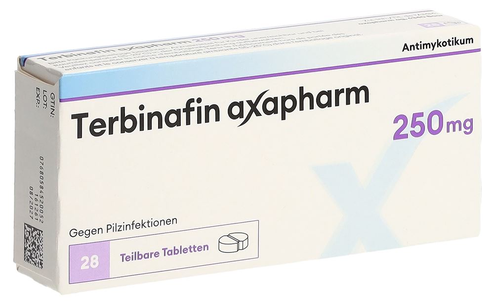TERBINAFINE Axapharm 250 mg, Hauptbild