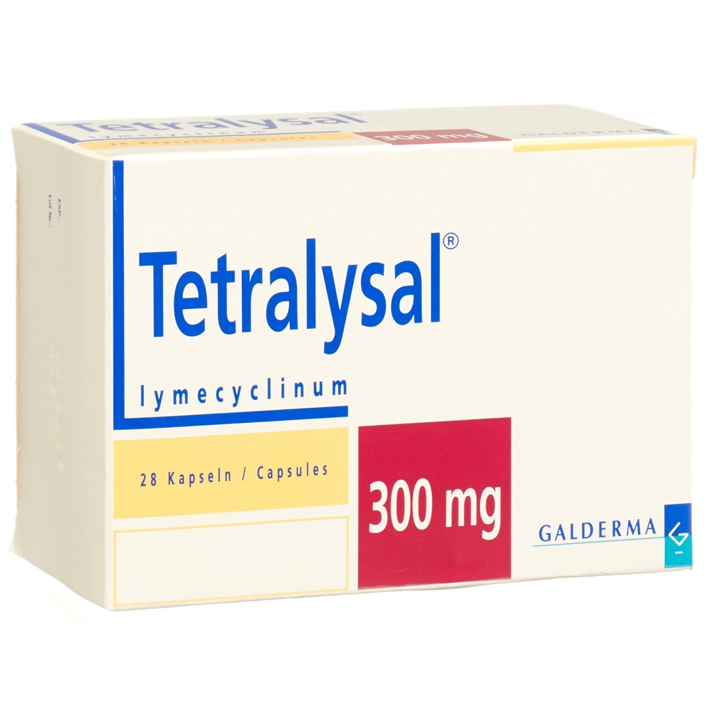 TETRALYSAL Kaps 300 mg Blist 28 Stk, Hauptbild