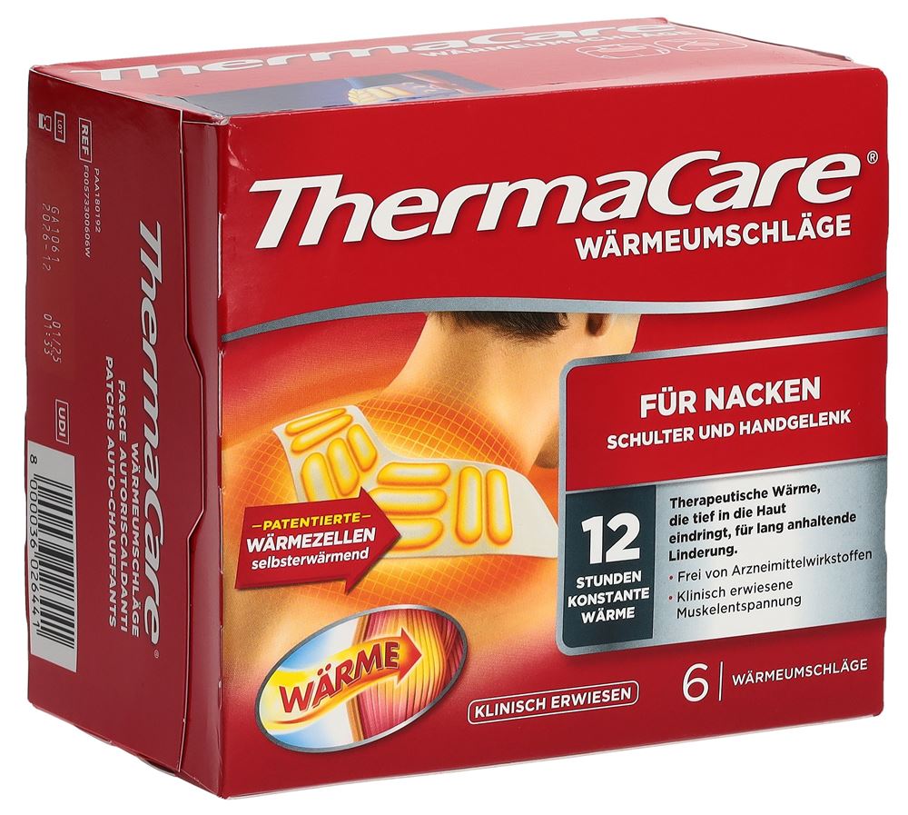 THERMACARE cou épaules bras patch, image principale