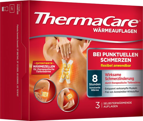 THERMACARE douleurs ponctuelles patch, image principale