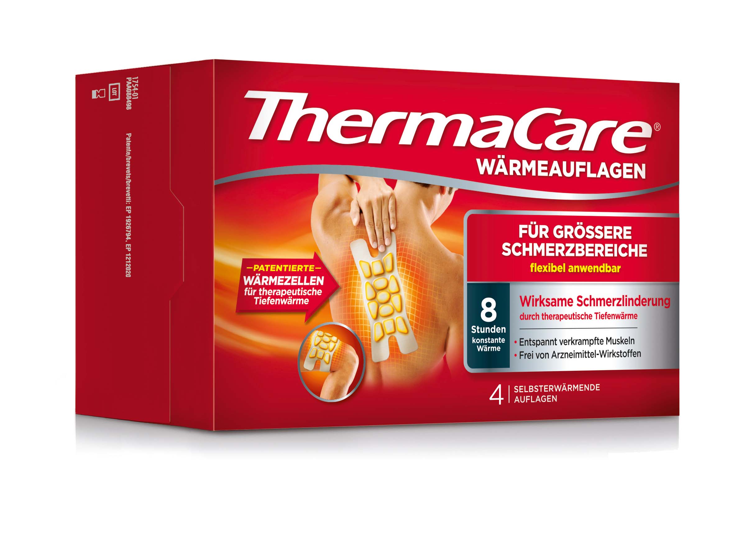 THERMACARE grössere Schmerzbereiche Patch, Hauptbild