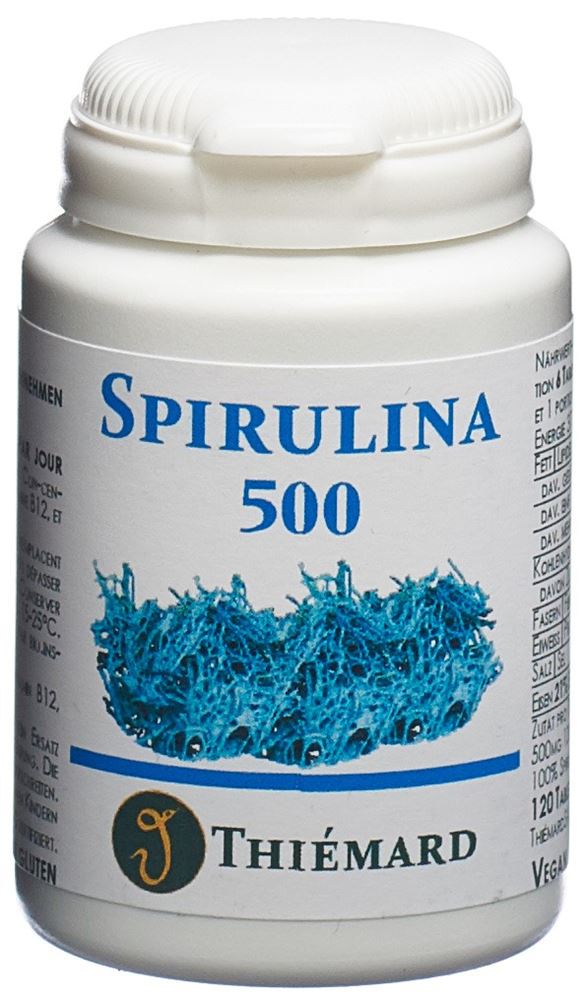 Thiémard Spiruline 500 mg, image principale