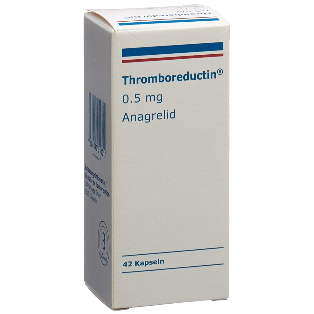 THROMBOREDUCTIN caps 0.5 mg bte 42 pce, image principale