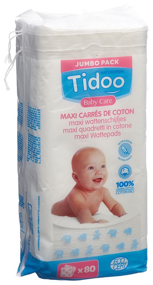 TIDOO Maxi Baumwoll-Quadrate