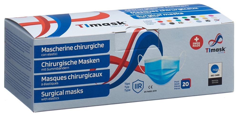 Timask Masque médical jetable
