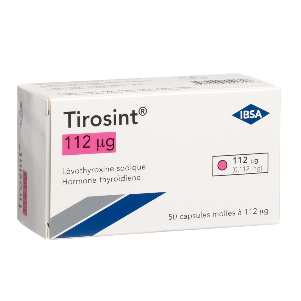 TIROSINT caps moll 112 mcg blist 50 pce, image 2 sur 2