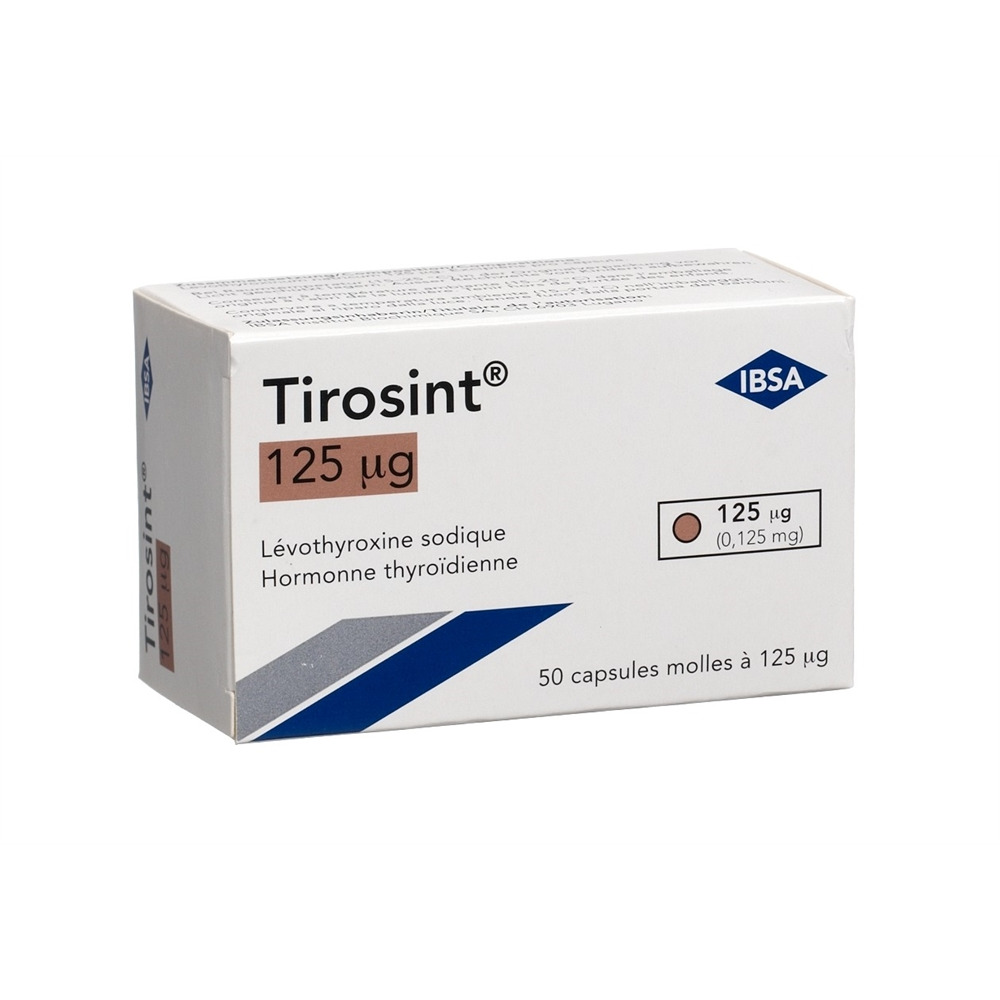 TIROSINT caps moll 125 mcg blist 50 pce, image 2 sur 2