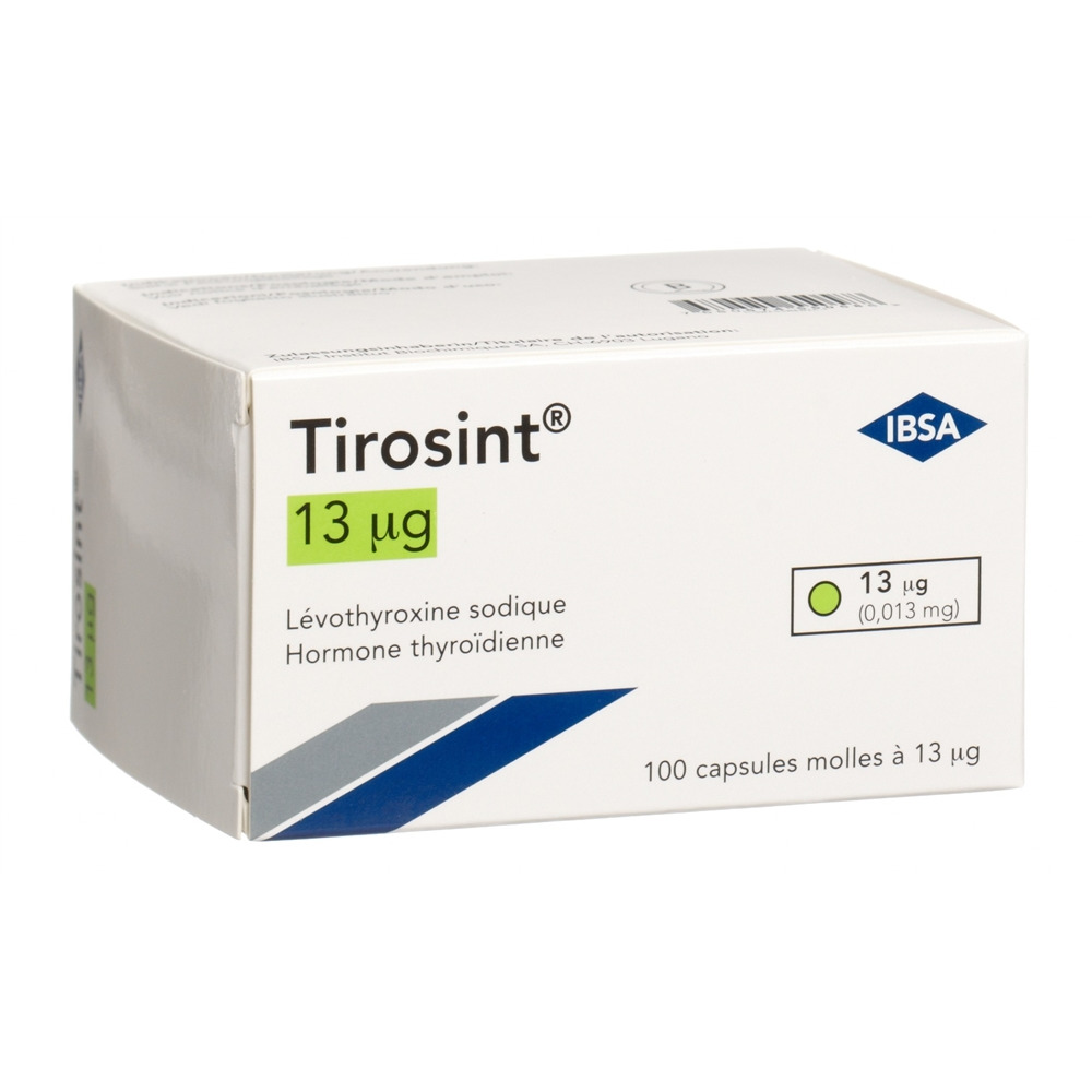TIROSINT caps moll 13 mcg blist 100 pce, image 2 sur 2
