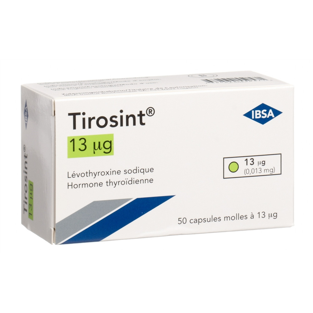 TIROSINT caps moll 13 mcg blist 50 pce, image 2 sur 2