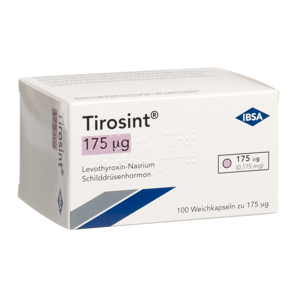 TIROSINT caps moll 175 mcg blist 100 pce, image principale