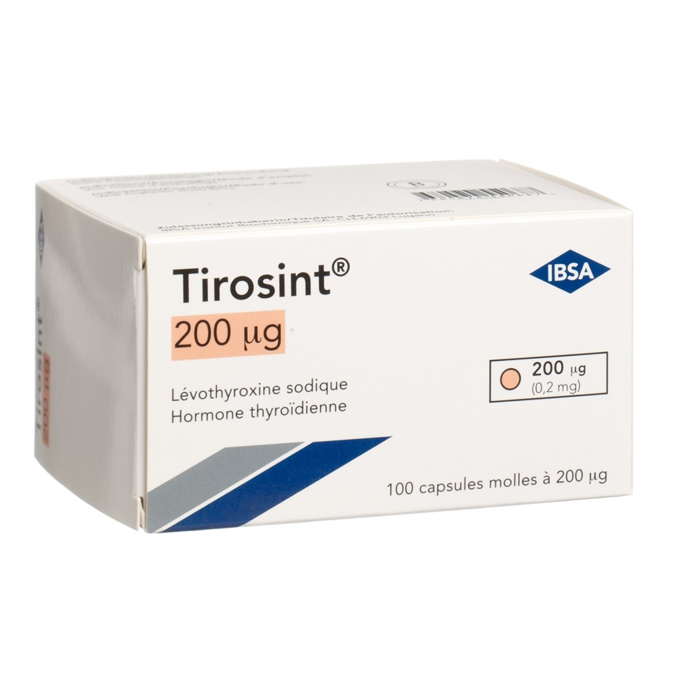 TIROSINT caps moll 200 mcg blist 100 pce, image 2 sur 2