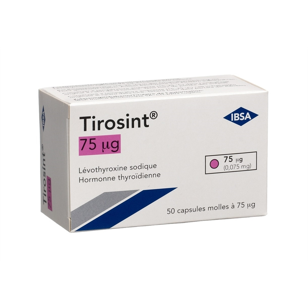 TIROSINT caps moll 75 mcg blist 50 pce, image 2 sur 2