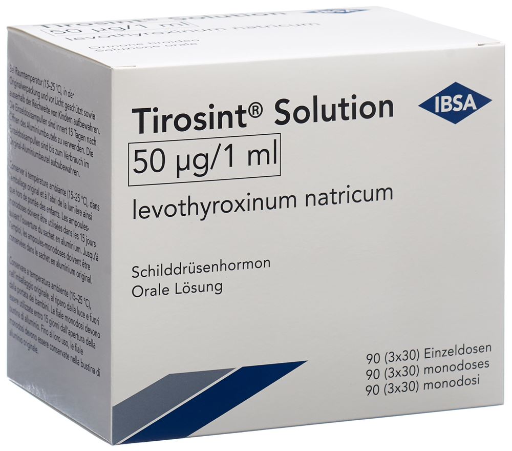 TIROSINT Solution 50 mcg, Hauptbild