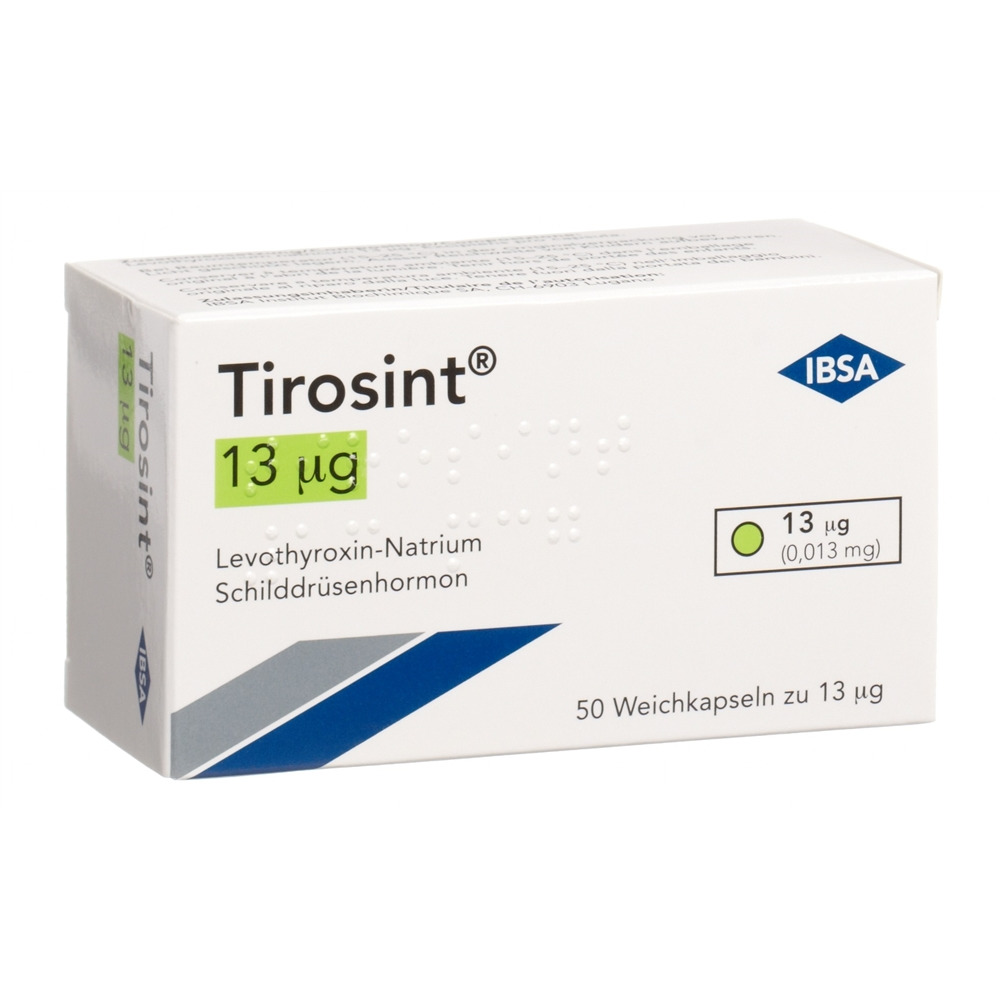 TIROSINT Weichkaps 13 mcg Blist 50 Stk, Hauptbild