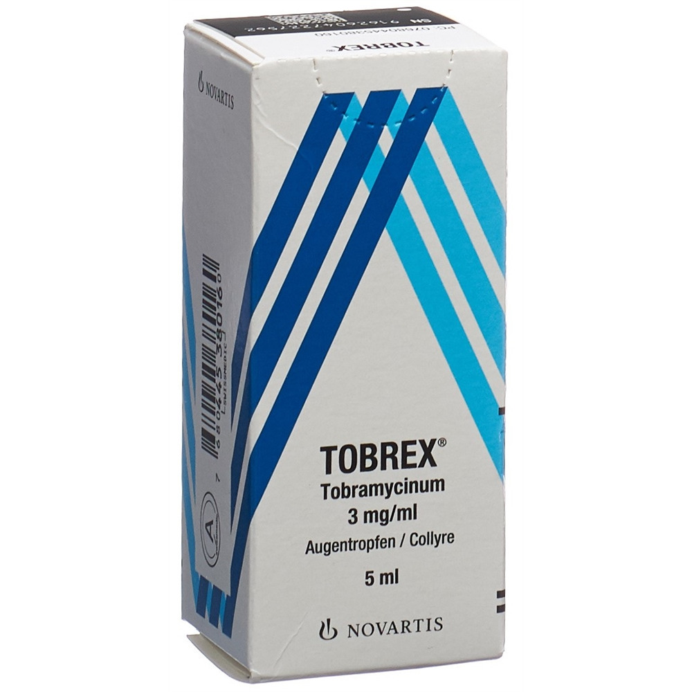 TOBREX Gtt Opht Tropffl 5 ml, Hauptbild