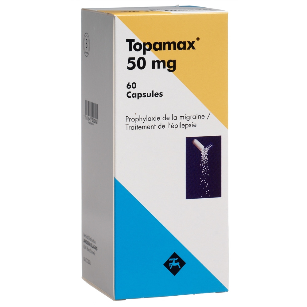TOPAMAX Kaps 50 mg Ds 60 Stk, Bild 2 von 2