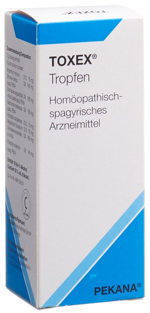TOXEX gouttes buvables fl 100 ml, image principale TOXEX gouttes buvables fl 100 ml, image principale