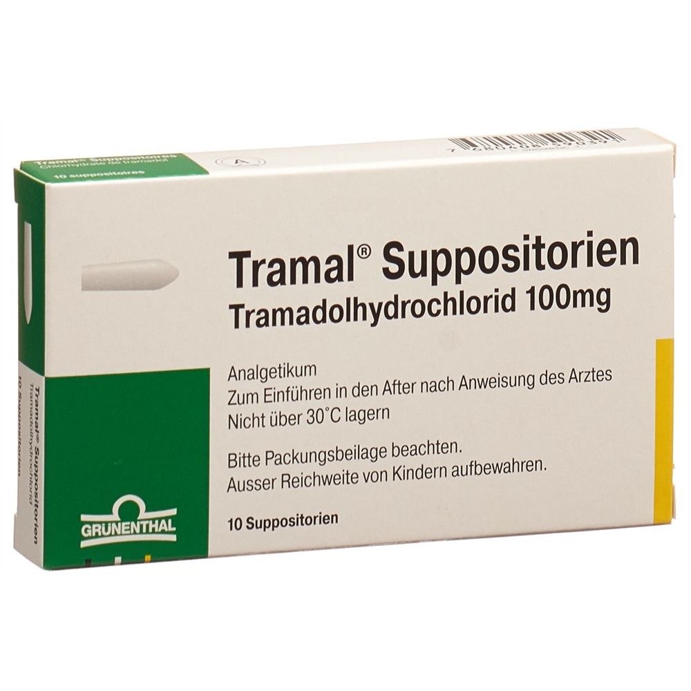 TRAMAL Supp 100 mg 10 Stk, Hauptbild