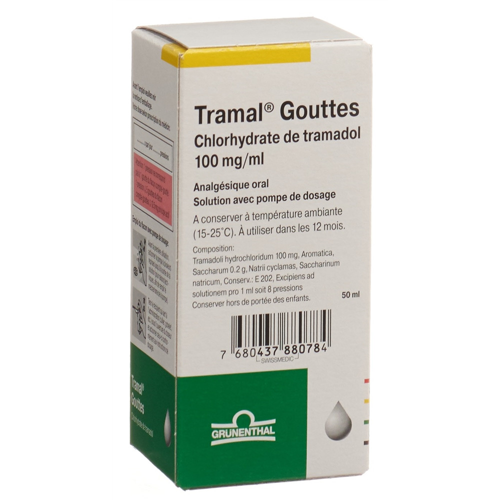 TRAMAL Tropfen 100 mg/ml mit Dosierpumpe Fl 50 ml, Bild 2 von 2