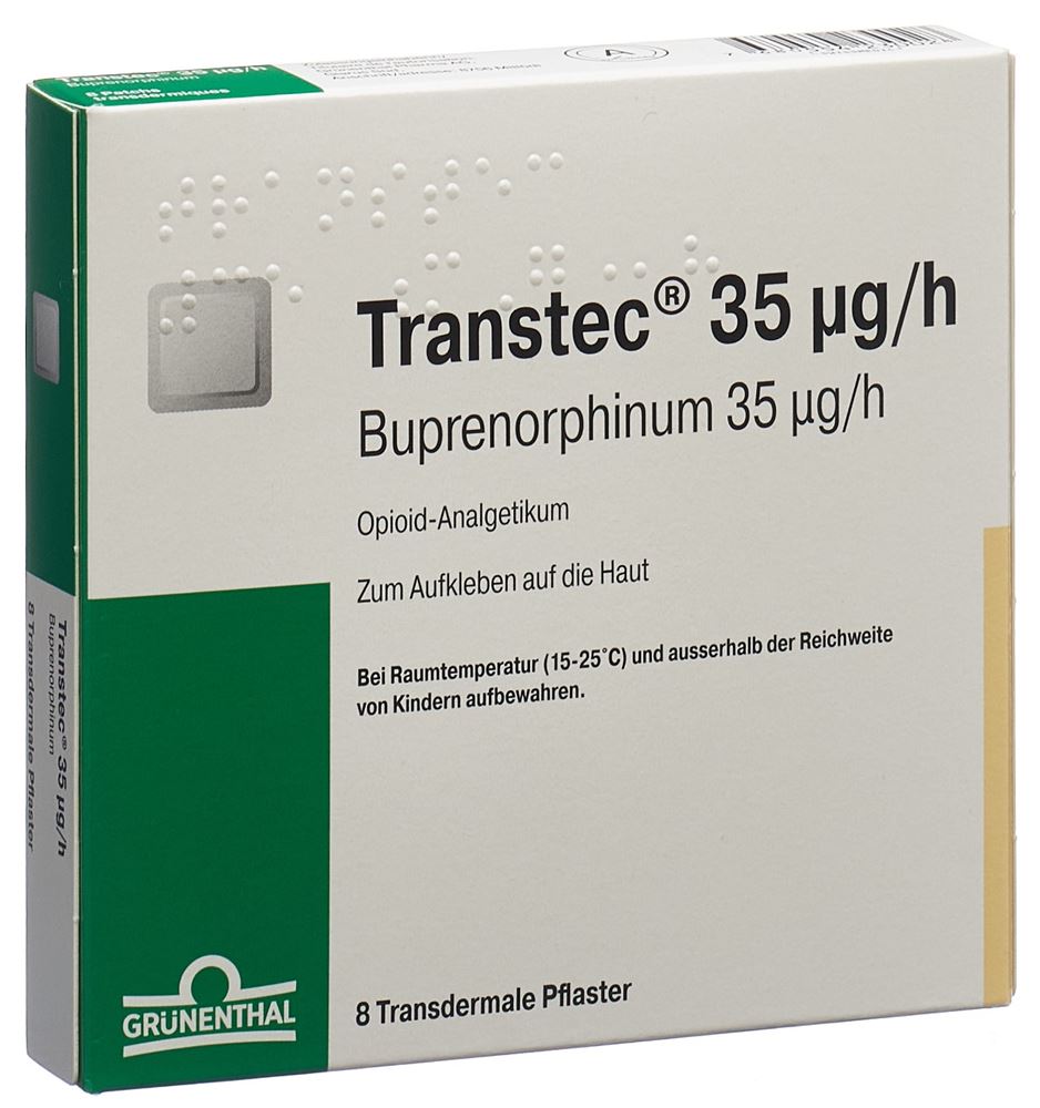 TRANSTEC Matrixpfl 35 mcg/h Btl 8 Stk