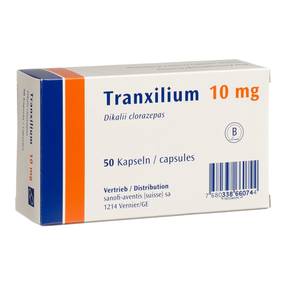 TRANXILIUM caps 10 mg blist 50 pce, image 2 sur 2