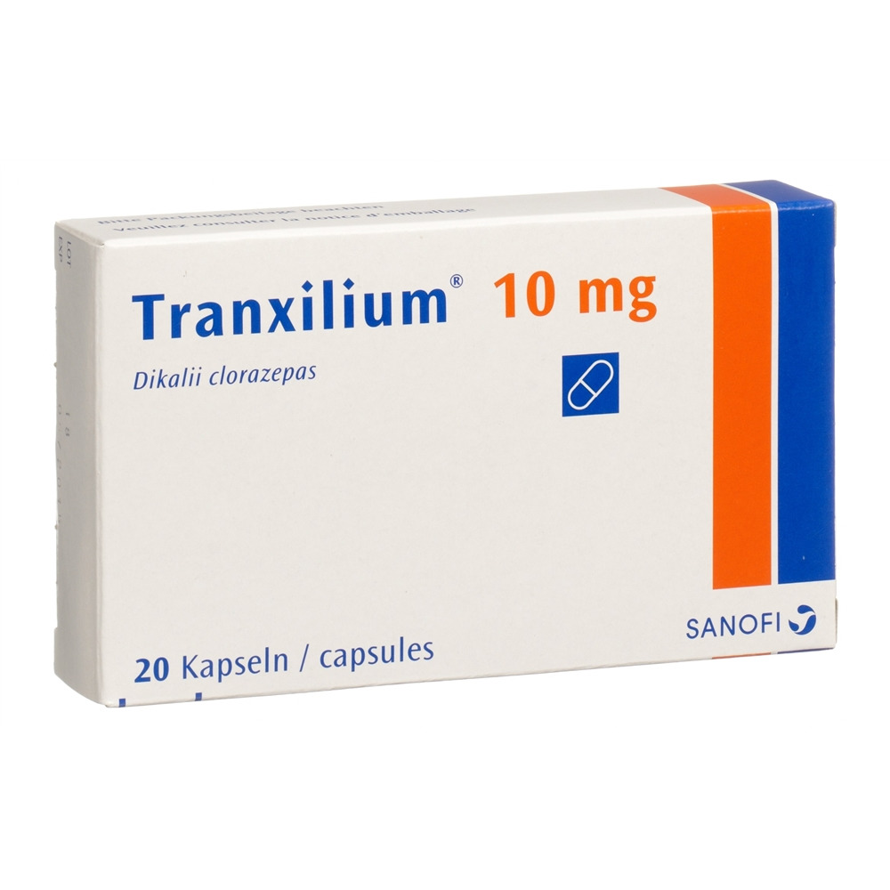 TRANXILIUM Kaps 10 mg Blist 20 Stk, Hauptbild