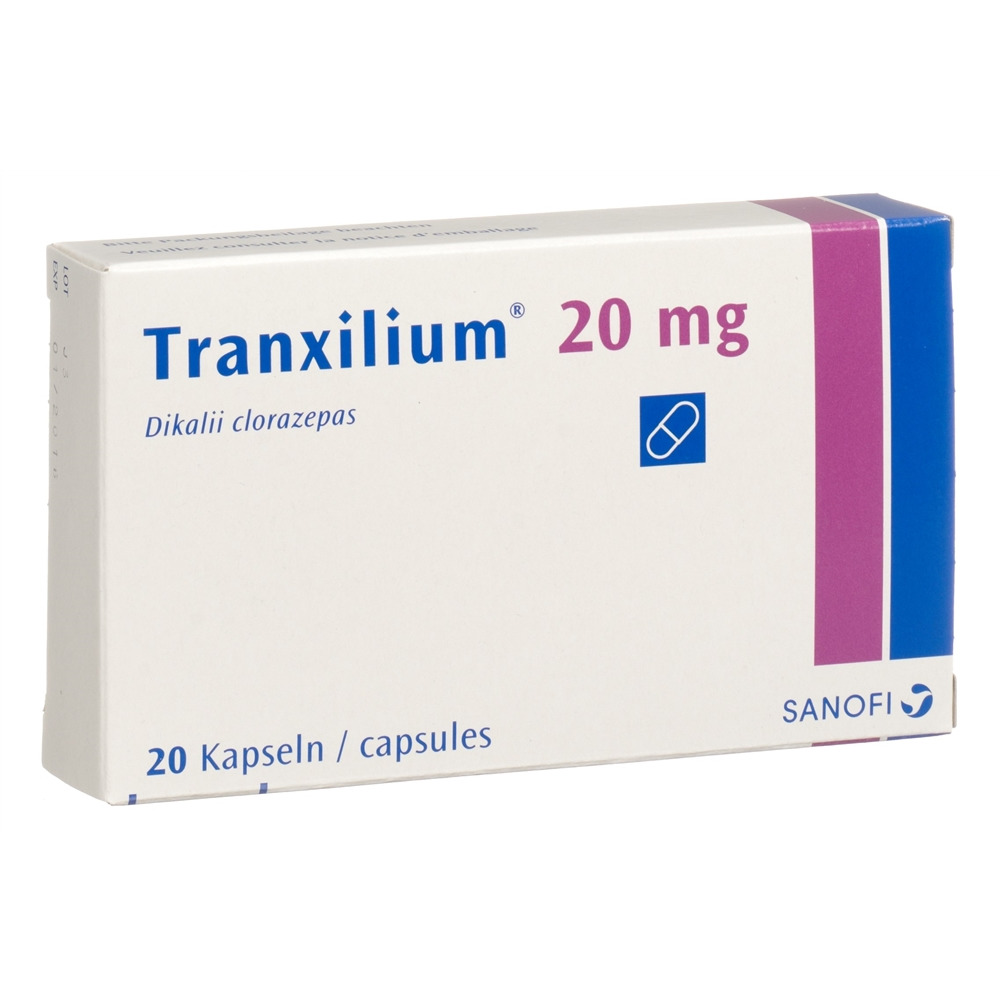 TRANXILIUM Kaps 20 mg Blist 20 Stk, Hauptbild