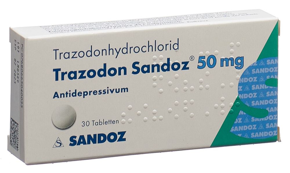TRAZODONE Sandoz 50 mg, Hauptbild