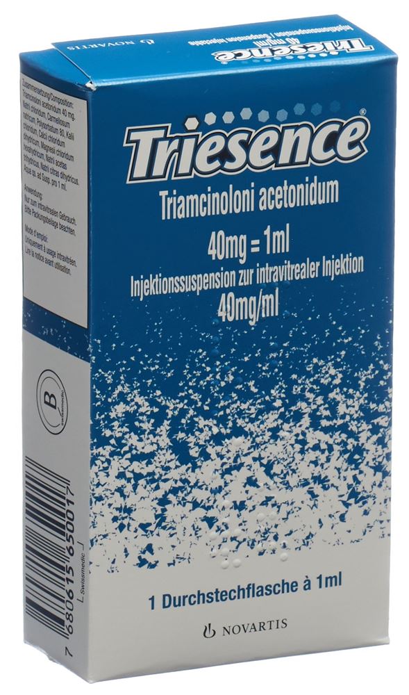 Triesence Inj Susp 40 mg/ml Durchstf 1 ml, Hauptbild